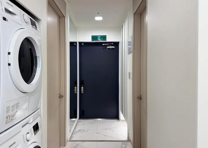 Apartamento 2br Hall Station 6min, Myeongdong & Namsan *